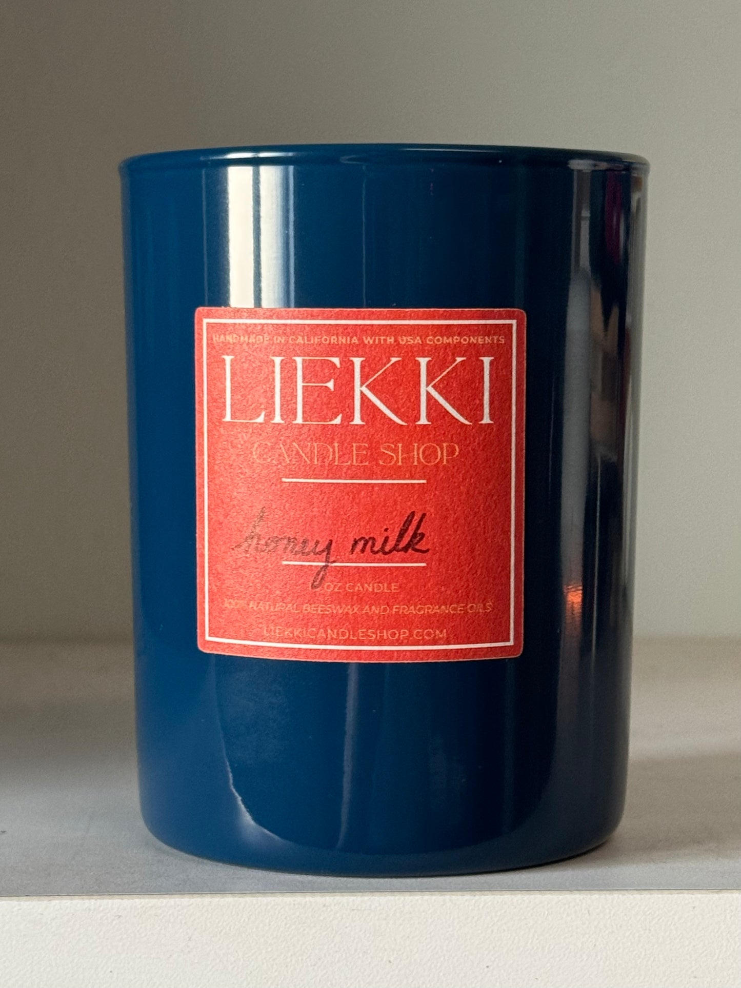 Honey Milk Beeswax Candle